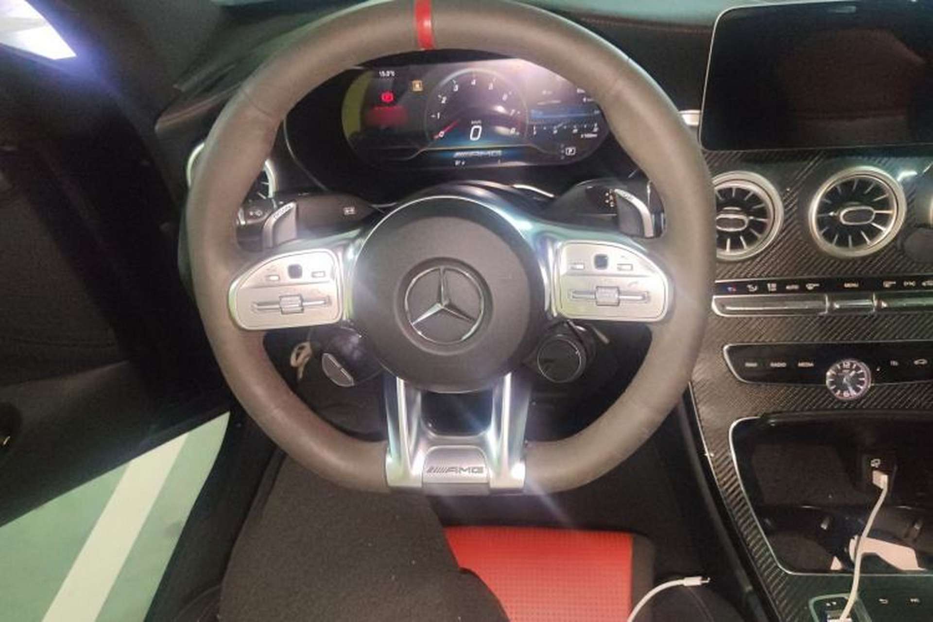Used Mercedes-Benz C-Class AMG 2019 AMG C 63 S Coupe Steering Wheel