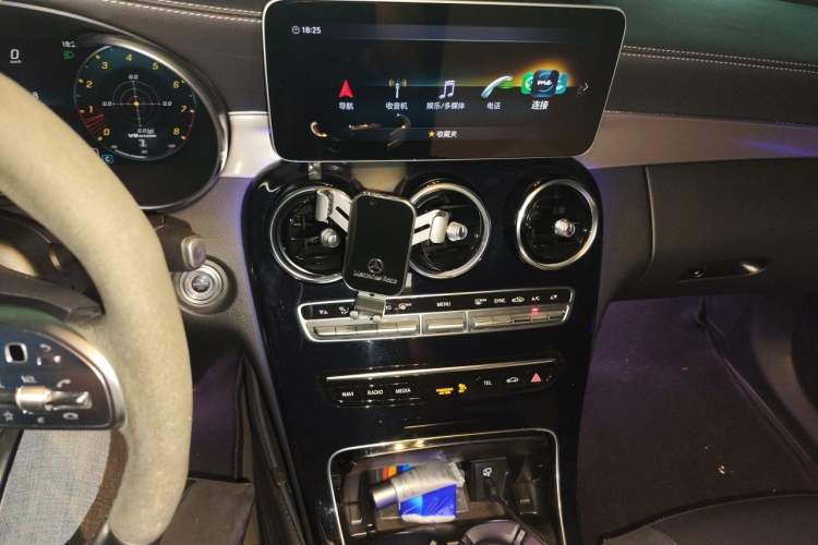 Used Mercedes-Benz C-Class AMG 2019 AMG C 63 Audio And AC Panel