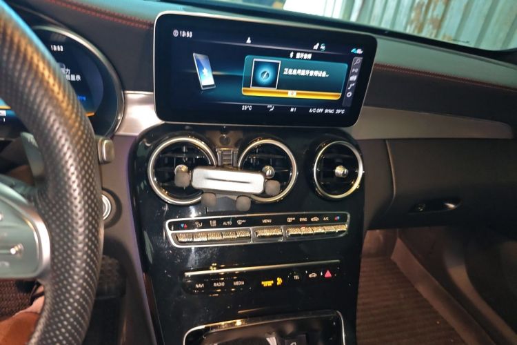 Used Mercedes-Benz C-Class AMG 2019 AMG C 43 4MATIC Coupe Audio And AC Panel