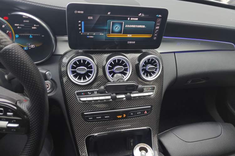 Used Mercedes-Benz C-Class AMG 2019 AMG C 63 Audio And AC Panel