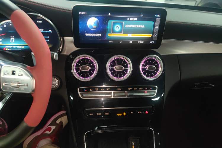Used Mercedes-Benz C-Class AMG 2019 AMG C 43 4MATIC Audio And AC Panel