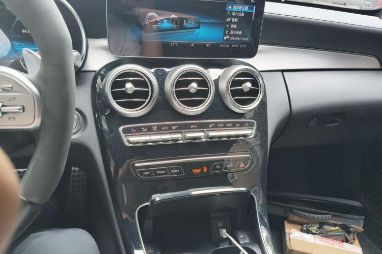 Used Mercedes-Benz C-Class AMG 2019 AMG C 63 Coupe Audio And AC Panel