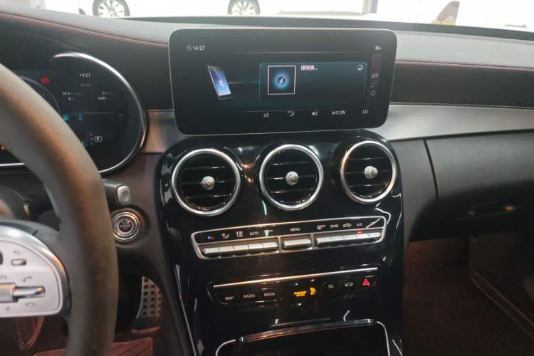Used Mercedes-Benz C-Class AMG 2019 AMG C 43 4MATIC Audio And AC Panel