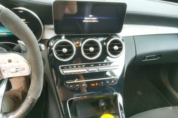 Used Mercedes-Benz C-Class AMG 2019 AMG C 63 Coupe Audio And AC Panel