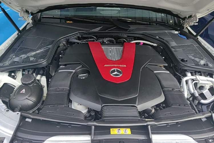 Used Mercedes-Benz C-Class AMG 2019 AMG C 43 4MATIC Coupe Engine Bay