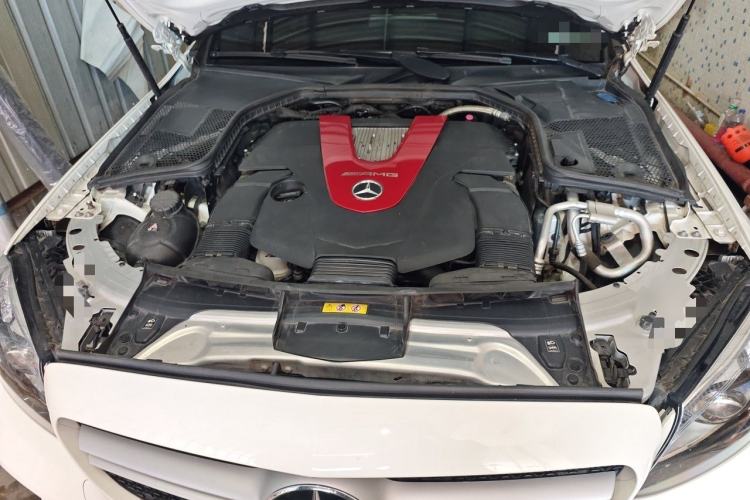 Used Mercedes-Benz C-Class AMG 2019 AMG C 43 4MATIC Coupe Engine Bay