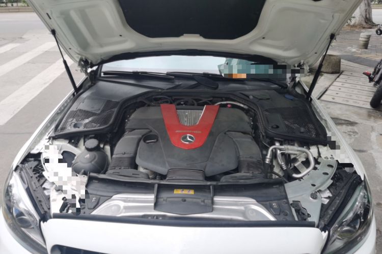 Used Mercedes-Benz C-Class AMG 2019 AMG C 43 4MATIC Coupe Engine Bay