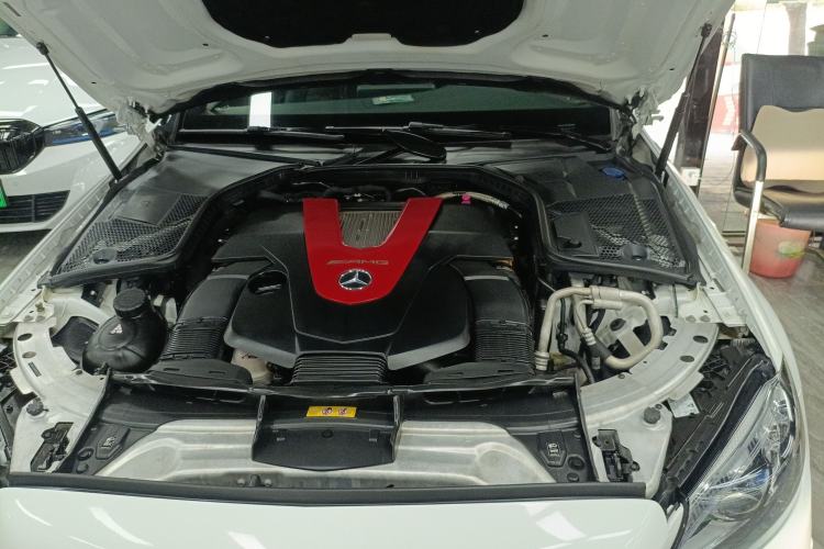 Used Mercedes-Benz C-Class AMG 2019 AMG C 43 4MATIC Engine Bay