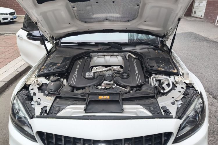 Used Mercedes-Benz C-Class AMG 2019 AMG C 63 Coupe Engine Bay