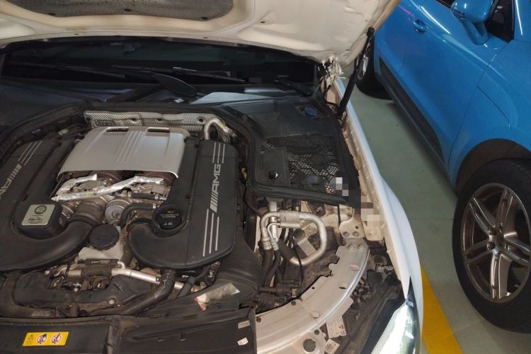 Used Mercedes-Benz C-Class AMG 2019 AMG C 63 Engine Bay Left