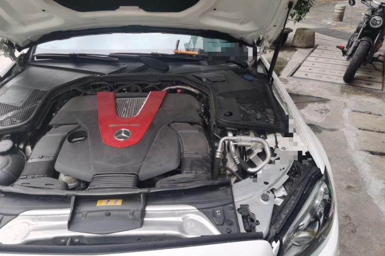 Used Mercedes-Benz C-Class AMG 2019 AMG C 43 4MATIC Coupe Engine Bay Left
