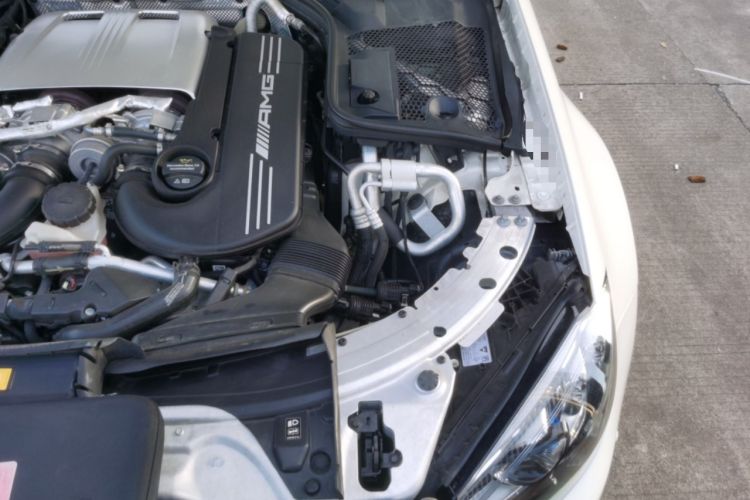 Used Mercedes-Benz C-Class AMG 2019 AMG C 63 Coupe Engine Bay Left
