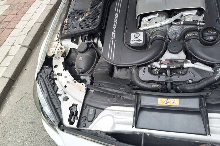 Used Mercedes-Benz C-Class AMG 2019 AMG C 63 Coupe Engine Bay Right