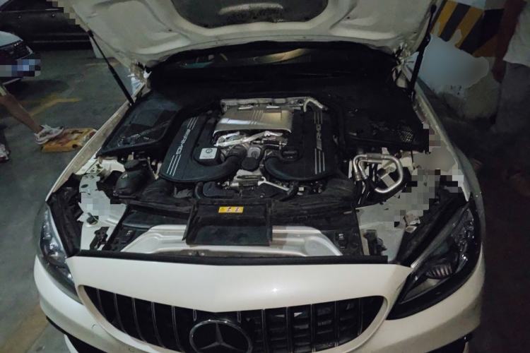 Used Mercedes-Benz C-Class AMG 2019 AMG C 63 S Engine Bay