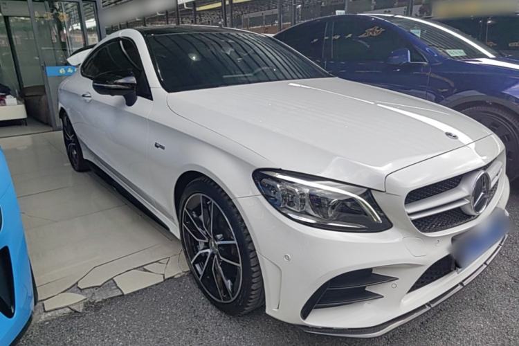 Used Mercedes-Benz C-Class AMG 2019 AMG C 43 4MATIC Coupe Front Right 45 Deg
