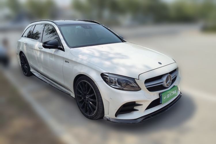 Used Mercedes-Benz C-Class AMG 2019 AMG C 43 4MATIC Estate Special Edition Front Right 45 Deg