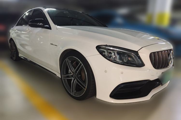 Used Mercedes-Benz C-Class AMG 2019 AMG C 63 Front Right 45 Deg