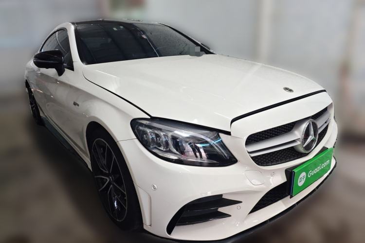 Used Mercedes-Benz C-Class AMG 2019 AMG C 43 4MATIC Coupe Front Right 45 Deg