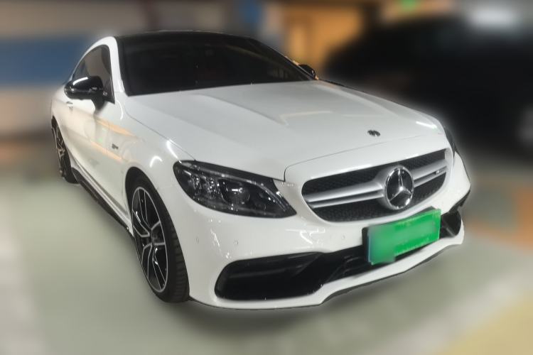 Used Mercedes-Benz C-Class AMG 2019 AMG C 43 4MATIC Coupe Front Right 45 Deg