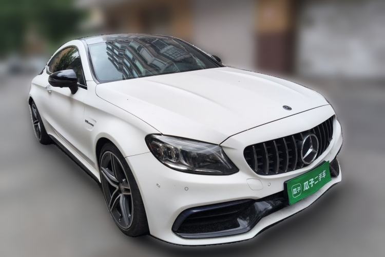 Used Mercedes-Benz C-Class AMG 2019 AMG C 63 Coupe Front Right 45 Deg