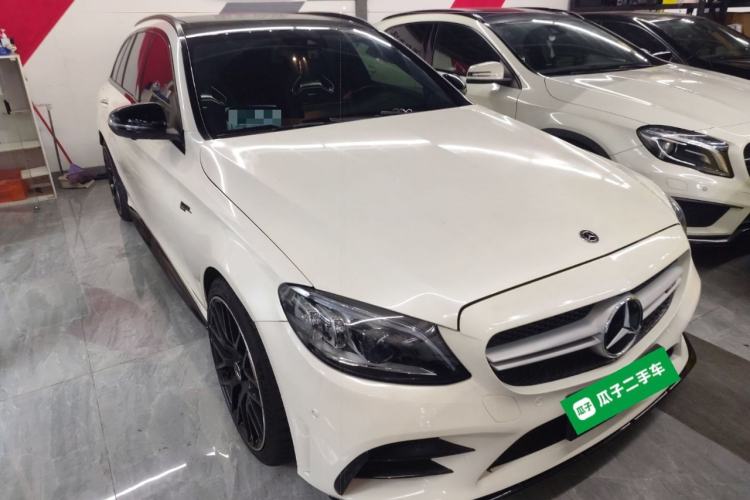 Used Mercedes-Benz C-Class AMG 2019 AMG C 43 4MATIC Estate Special Edition Front Right 45 Deg