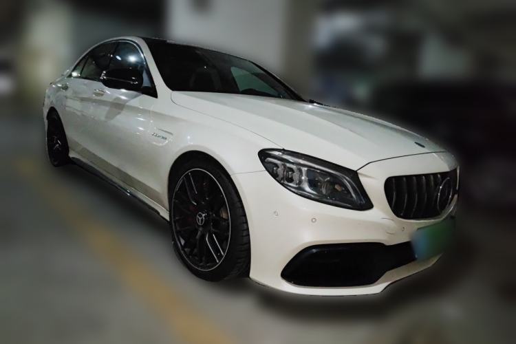 Used Mercedes-Benz C-Class AMG 2019 AMG C 63 S Front Right 45 Deg