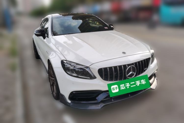 Used Mercedes-Benz C-Class AMG 2019 AMG C 63 Coupe Front Right 45 Deg