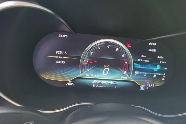 Used Mercedes-Benz C-Class AMG 2019 AMG C 43 4MATIC Coupe Instrument Cluster