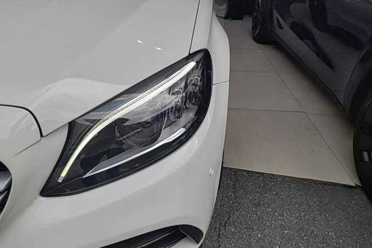 Used Mercedes-Benz C-Class AMG 2019 AMG C 43 4MATIC Coupe Left Front Headlight