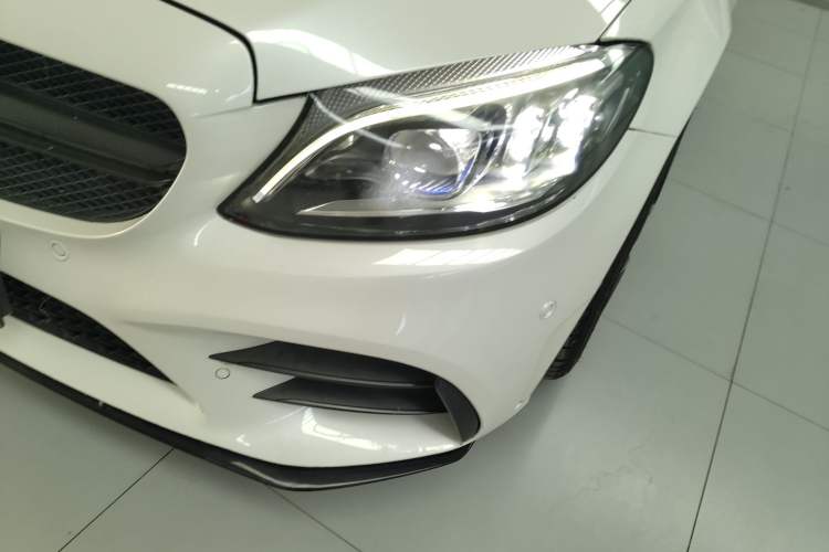 Used Mercedes-Benz C-Class AMG 2019 AMG C 43 4MATIC Coupe Left Front Headlight