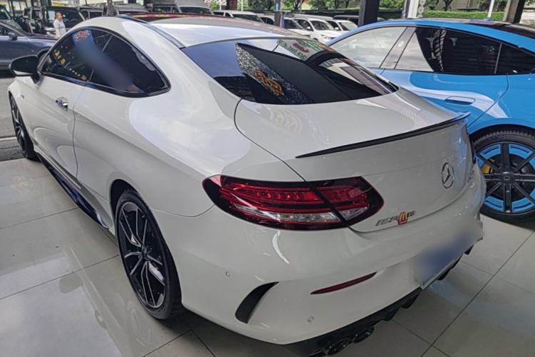 Used Mercedes-Benz C-Class AMG 2019 AMG C 43 4MATIC Coupe Rear Left 45 Deg