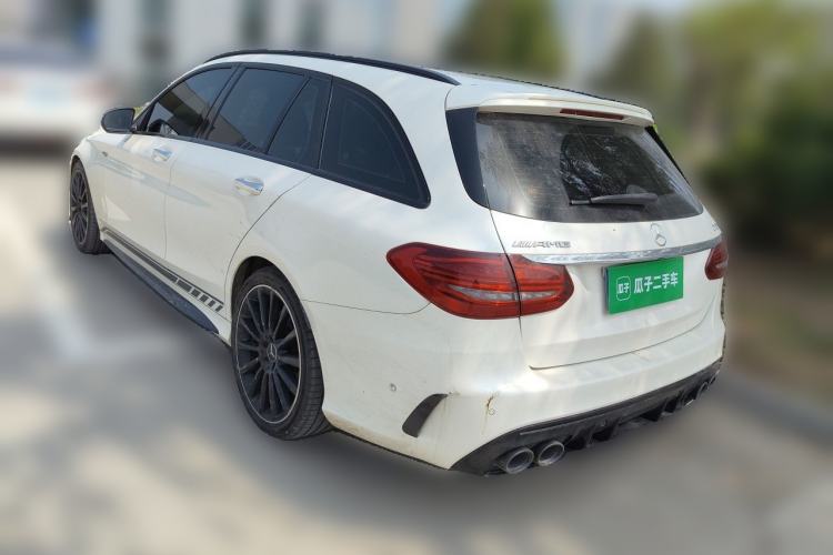 Used Mercedes-Benz C-Class AMG 2019 AMG C 43 4MATIC Estate Special Edition Rear Left 45 Deg
