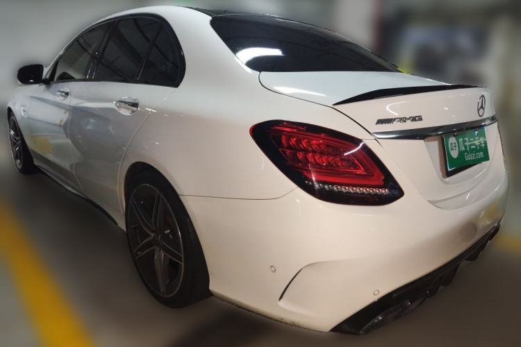 Used Mercedes-Benz C-Class AMG 2019 AMG C 63 Rear Left 45 Deg