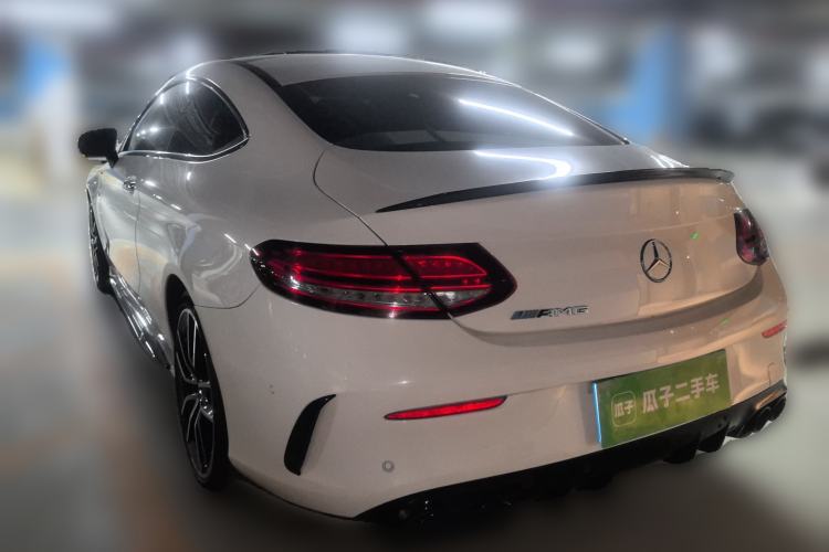 Used Mercedes-Benz C-Class AMG 2019 AMG C 43 4MATIC Coupe Rear Left 45 Deg
