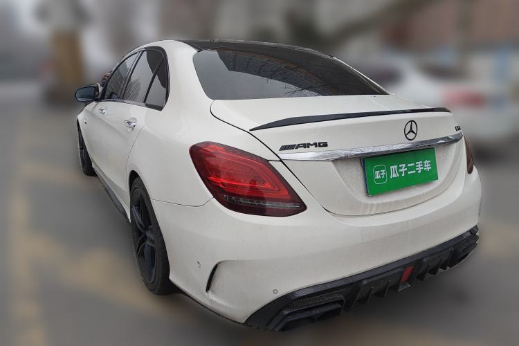 Used Mercedes-Benz C-Class AMG 2019 AMG C 63 Rear Left 45 Deg
