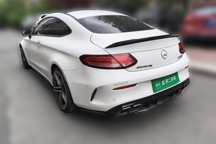 Used Mercedes-Benz C-Class AMG 2019 AMG C 63 Coupe Rear Left 45 Deg