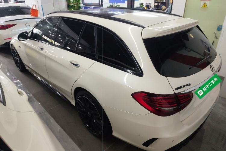 Used Mercedes-Benz C-Class AMG 2019 AMG C 43 4MATIC Estate Special Edition Rear Left 45 Deg