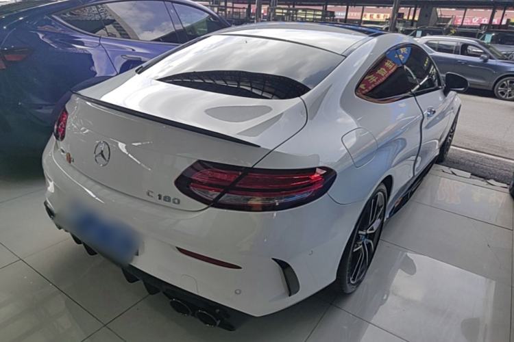 Used Mercedes-Benz C-Class AMG 2019 AMG C 43 4MATIC Coupe Rear Right 45 Deg
