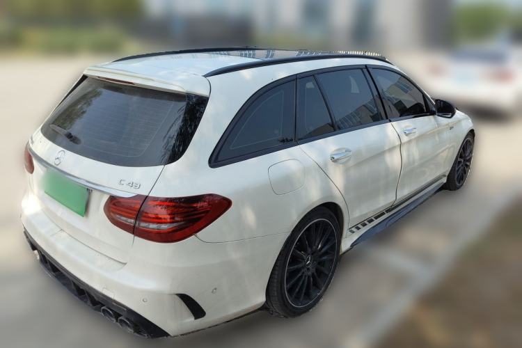 Used Mercedes-Benz C-Class AMG 2019 AMG C 43 4MATIC Estate Special Edition Rear Right 45 Deg