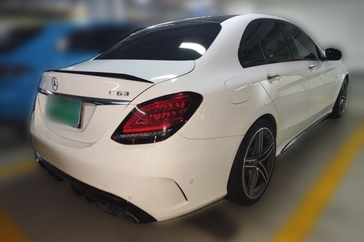 Used Mercedes-Benz C-Class AMG 2019 AMG C 63 Rear Right 45 Deg