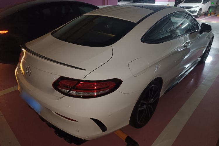 Used Mercedes-Benz C-Class AMG 2019 AMG C 43 4MATIC Coupe Rear Right 45 Deg