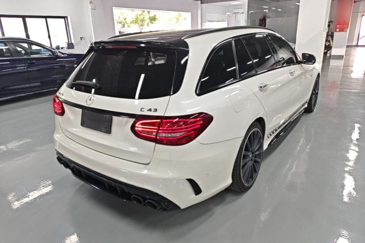 Used Mercedes-Benz C-Class AMG 2019 AMG C 43 4MATIC Estate Special Edition Rear Right 45 Deg