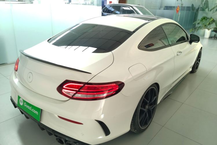 Used Mercedes-Benz C-Class AMG 2019 AMG C 43 4MATIC Coupe Rear Right 45 Deg