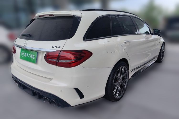 Used Mercedes-Benz C-Class AMG 2019 AMG C 43 4MATIC Estate Special Edition Rear Right 45 Deg