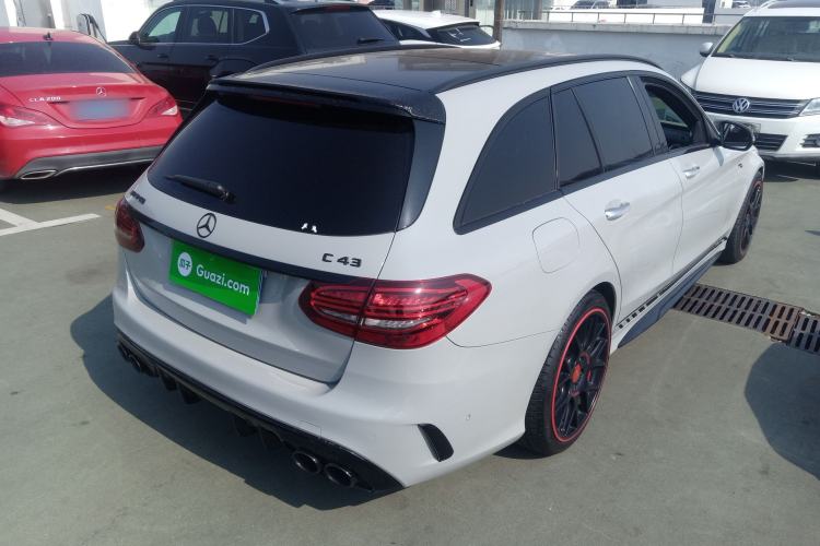 Used Mercedes-Benz C-Class AMG 2019 AMG C 43 4MATIC Estate Special Edition Rear Right 45 Deg