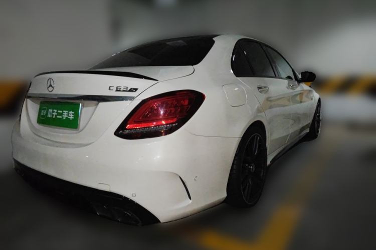 Used Mercedes-Benz C-Class AMG 2019 AMG C 63 S Rear Right 45 Deg