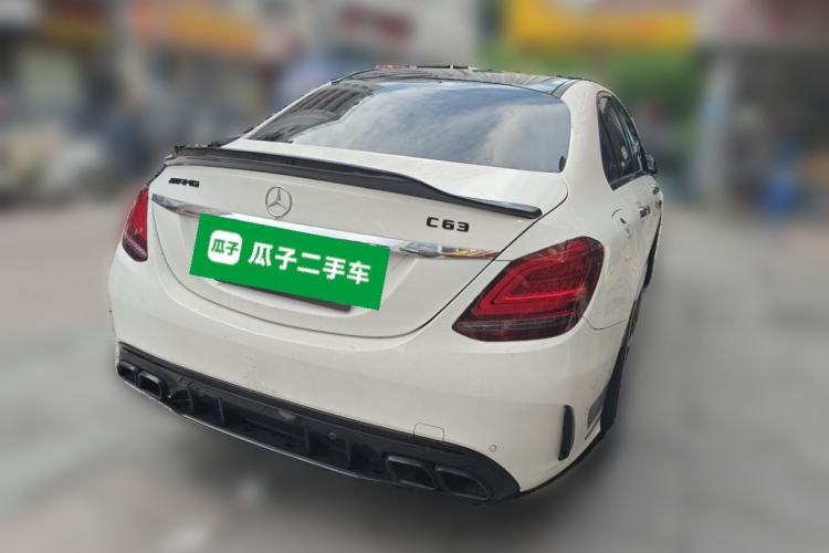 Used Mercedes-Benz C-Class AMG 2019 AMG C 43 4MATIC Rear Right 45 Deg