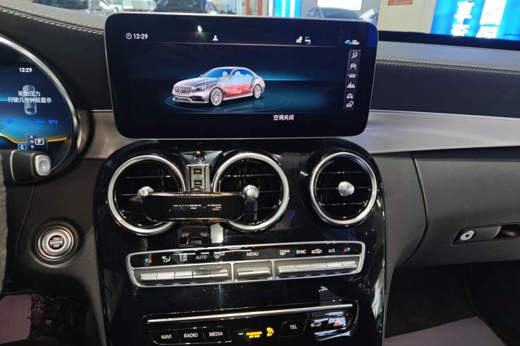 Used Mercedes-Benz C-Class AMG 2021 AMG C 63 Audio And AC Panel
