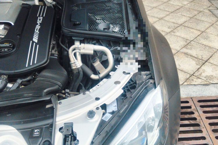 Used Mercedes-Benz C-Class AMG 2021 AMG C 63 Coupe Night Edition Engine Bay Left
