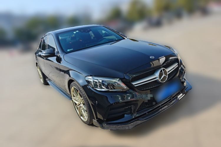 Used Mercedes-Benz C-Class AMG 2021 AMG C 43 4MATIC Front Right 45 Deg